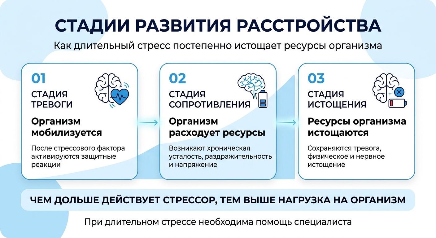 Лечение стресса в Сукко инфографика